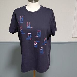 Hugo Boss Dark Blue Graphic Tee